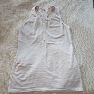 Athleta Light Pink Racerback Tank Top